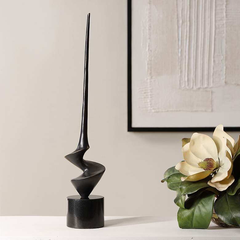 Image 1 Uttermost All Twisted 20 3/4" High Sculpture
