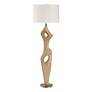 Uttermost Almyra 65 1/4" Wood Floor Lamp