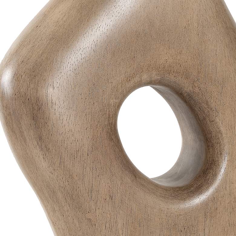 Image 6 Uttermost Almyra 65 1/4" Wood Floor Lamp more views