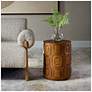 Thumbnail3 of Uttermost Alson 14" Wide Suar Wood Accent Table more views