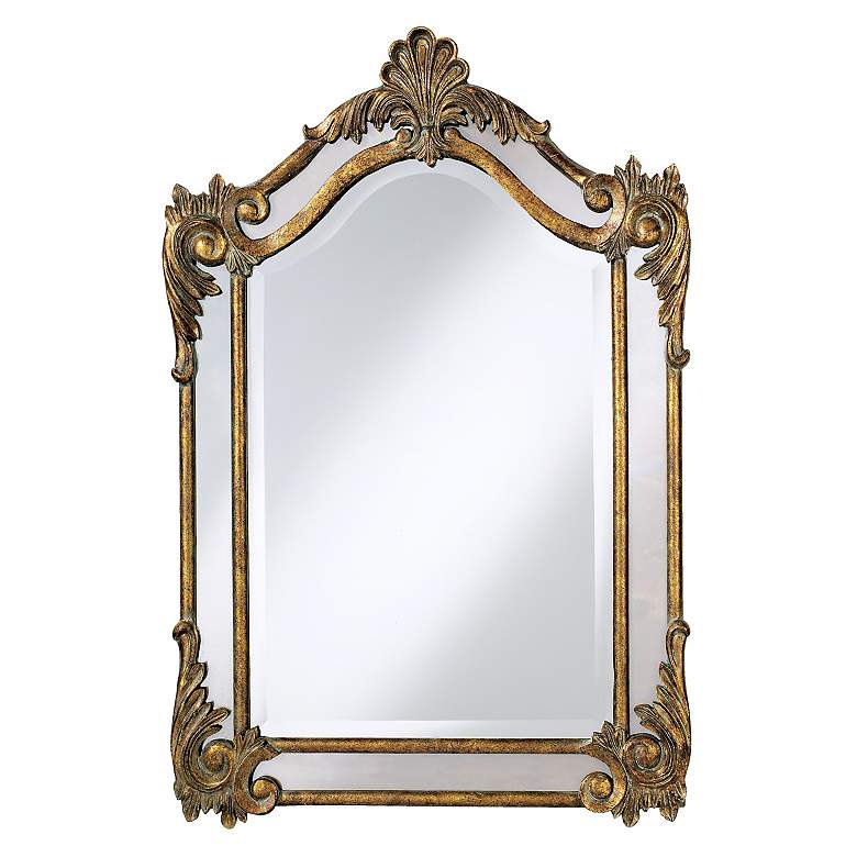 Image 1 Uttermost Alvita Arch Top 40" High Wall Mirror