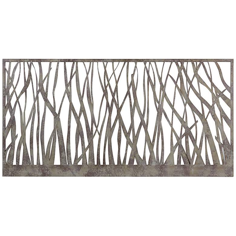 Image 2 Uttermost Amadahy 60" Wide Abstract Metal Wall Art