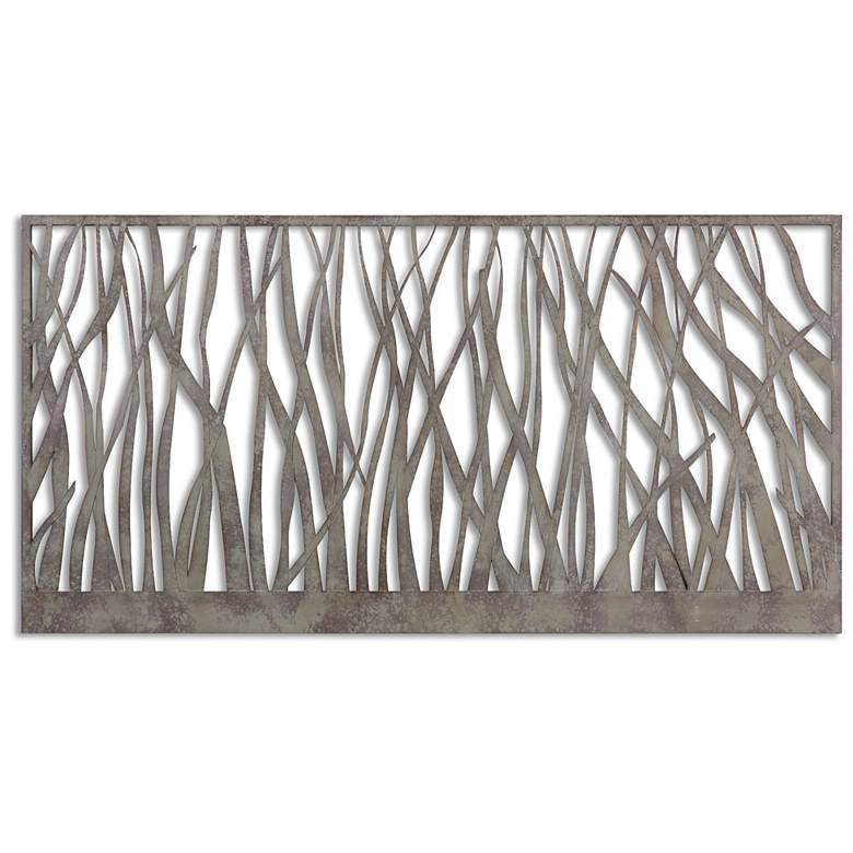 Image 2 Uttermost Amadahy 60" Wide Abstract Metal Wall Art
