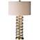 Uttermost Amarey 30" Metal Rings Modern Column Table Lamp