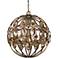 Uttermost Ambre 25" Wide Gold 8-Light Chandelier