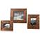 Uttermost Ambrosia 3-Piece Sheet Copper Photo Frame Set