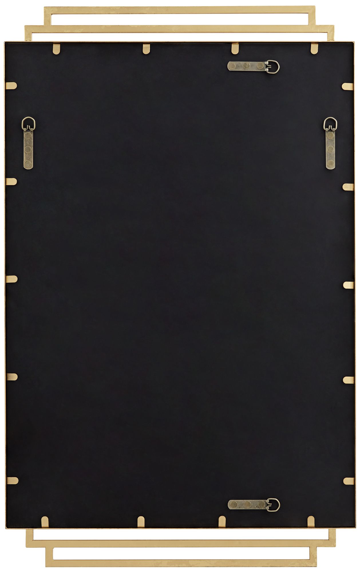 Uttermost Amherst Brushed Gold 24" x 38 1/2" Wall Mirror