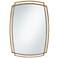 Uttermost Amherst Gold Layered Metal 24" x 34" Wall Mirror