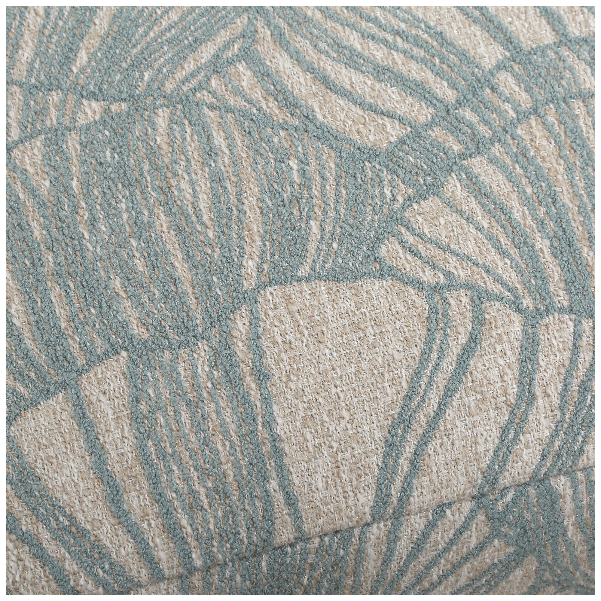 Image 6 Uttermost Amie Blue Shell Print 54" Wide Bench more views