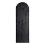 7_Uttermost Amiel Maple Brown 17" x 50" Arch Top Wall Mirror more views