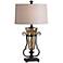 Uttermost Amilliana Amber Water Glass Table Lamp
