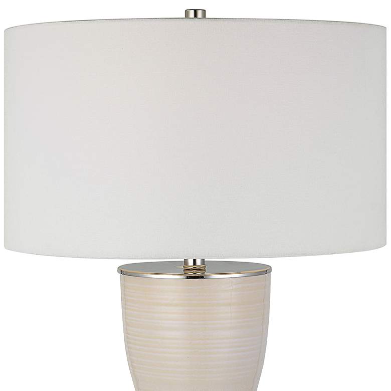 Image 3 Uttermost Amphora Off-White Ceramic Table Lamp more views