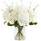 Uttermost Anastasia 11" Hydrangea Centerpiece