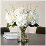 1_Uttermost Anastasia 11" Hydrangea Centerpiece