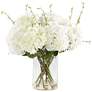 3_Uttermost Anastasia 11" Hydrangea Centerpiece more views