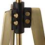 7_Uttermost Anchorage 63 1/2" Antique Brass Tripod Floor Lamp more views