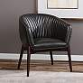 1_Uttermost Anders Onyx Faux Leather Accent Chair