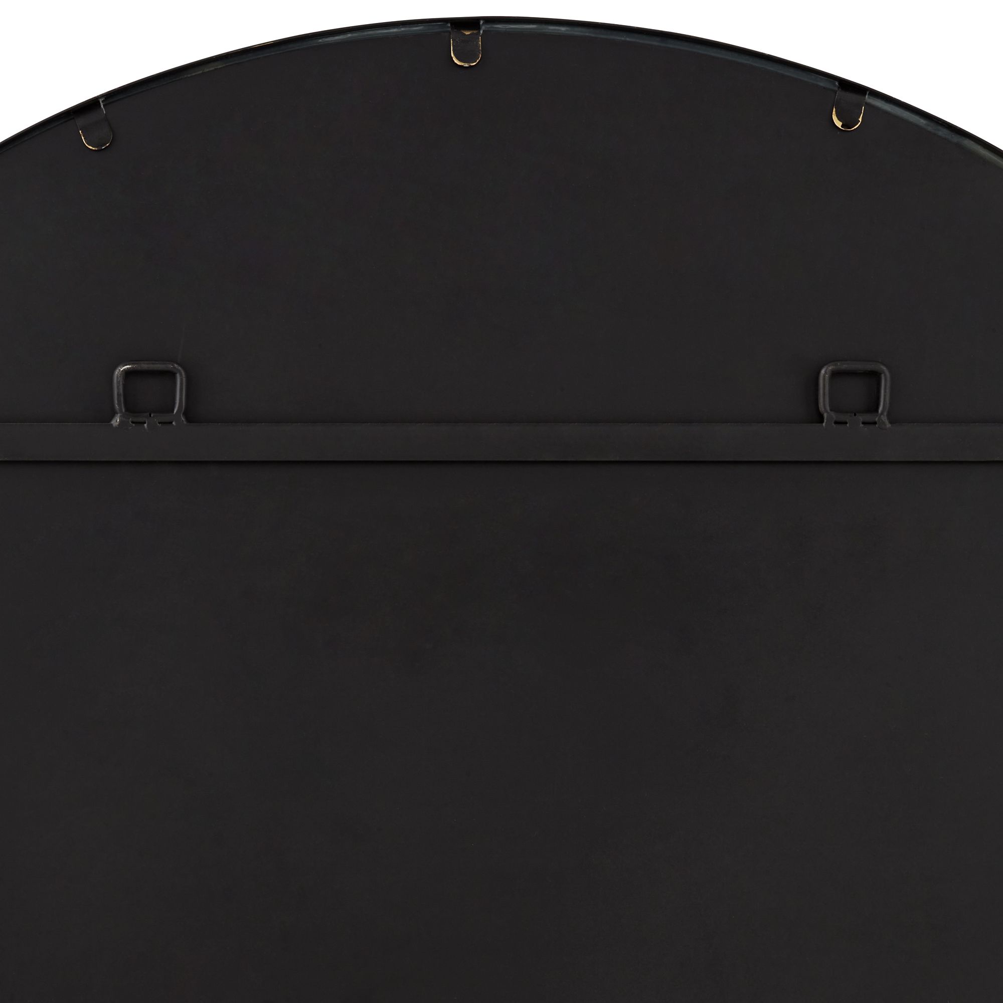 Image 4 Uttermost Andi Black and Gold 34" Round Wall Mirror more views