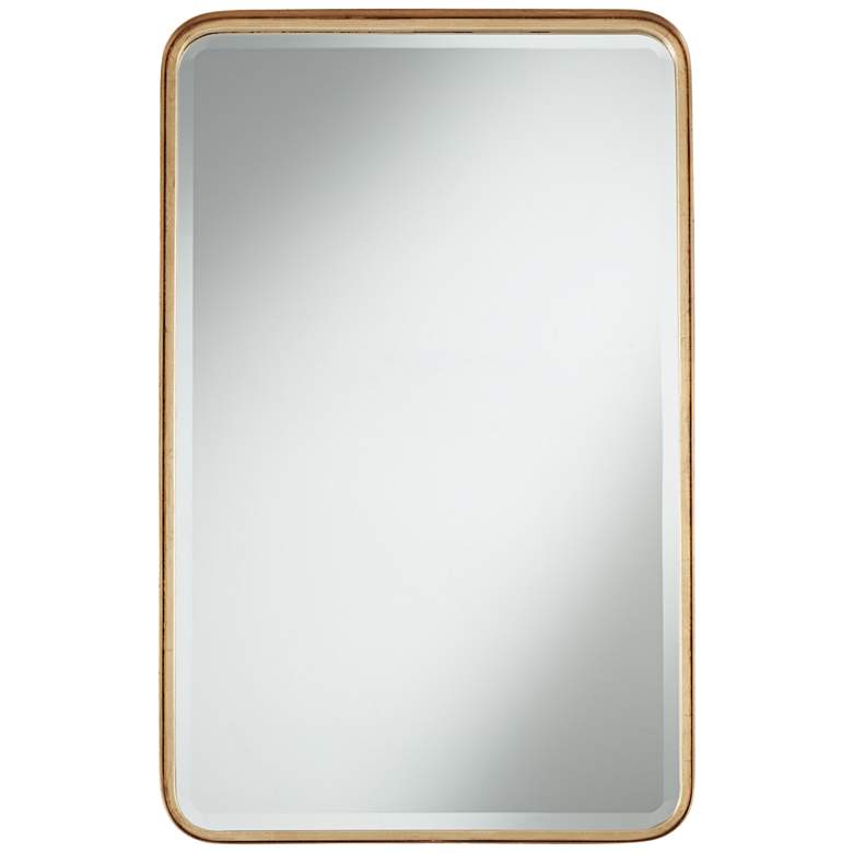 Image 3 Uttermost Andi Gold 24" x 38 1/4" Rounded Edge Mirror