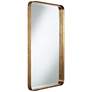 Uttermost Andi Gold 24" x 38 1/4" Rounded Edge Mirror in scene