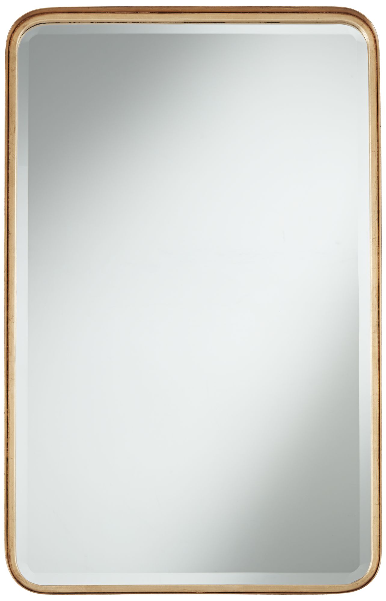 Image 3 Uttermost Andi Gold 24" x 38" Rounded Edge Mirror