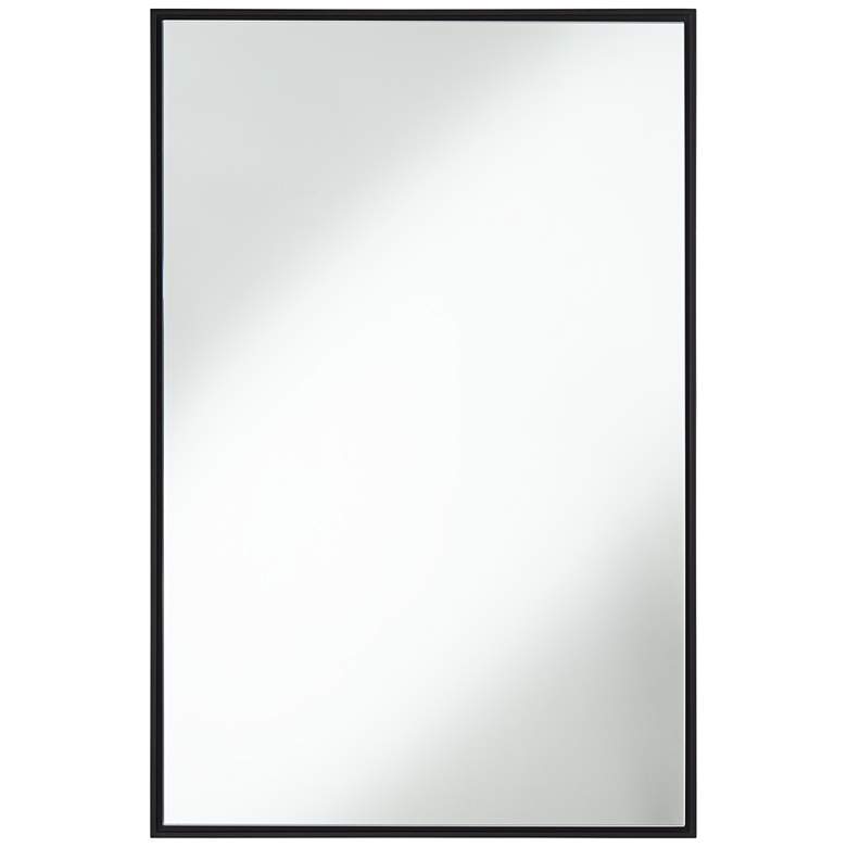 Image 3 Uttermost Andrew Black 24 inch x 36 inch Wall Mirror