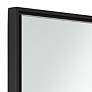 Uttermost Andrew Black 24" x 36" Wall Mirror in scene