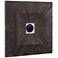 Uttermost Anika 20" Square Burnished Wood Wall Art