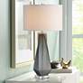 Uttermost Annatoli 30 3/4" High Modern Charcoal Glass Table Lamp