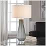 Uttermost Annatoli 30 3/4" High Modern Charcoal Glass Table Lamp