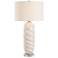 Uttermost Anneli 30 1/2" Gloss White Ceramic Table Lamp