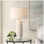 1_Uttermost Anneli 30 1/2" Gloss White Ceramic Table Lamp