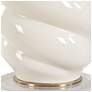 5_Uttermost Anneli 30 1/2" Gloss White Ceramic Table Lamp more views