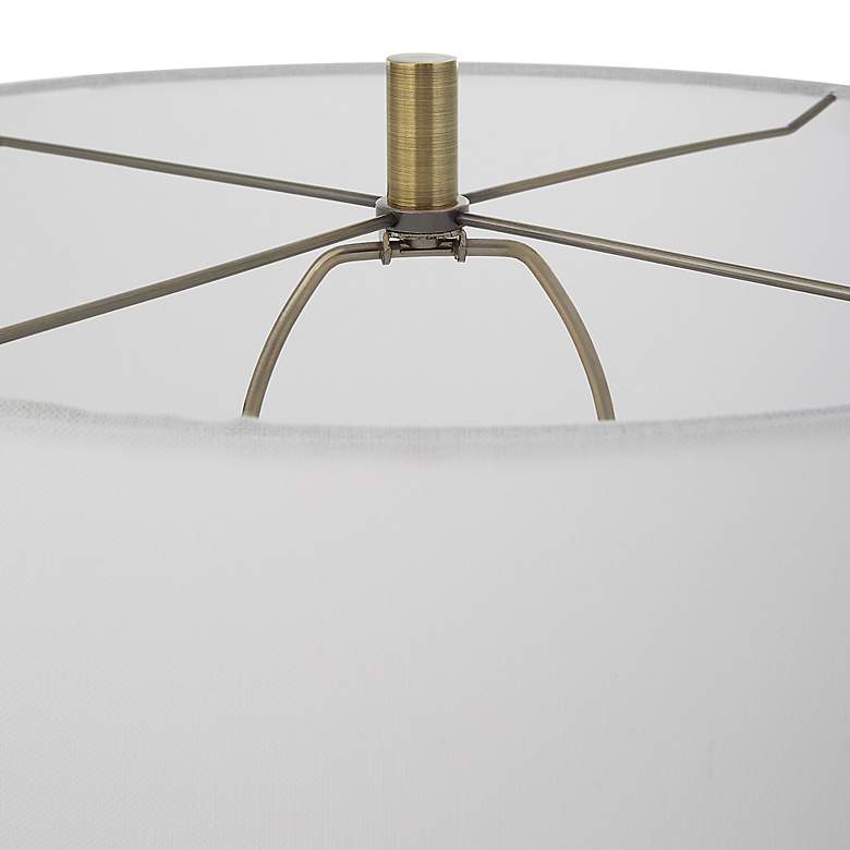 Image 7 Uttermost Annily 36 3/4" High Crystal with Brass Finish Table Lamp more views