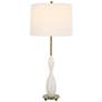 2_Uttermost Annora 34" High Modern Textured White Ceramic Table Lamp