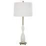 4_Uttermost Annora 34" High Modern Textured White Ceramic Table Lamp more views