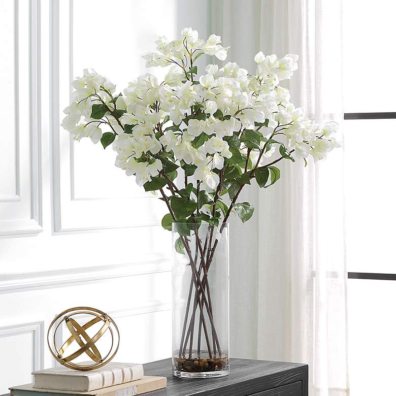 Image 1 Uttermost Antiparos Bougainvillea Centerpiece