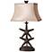 Uttermost Antiqued Gold Starfish Table Lamp