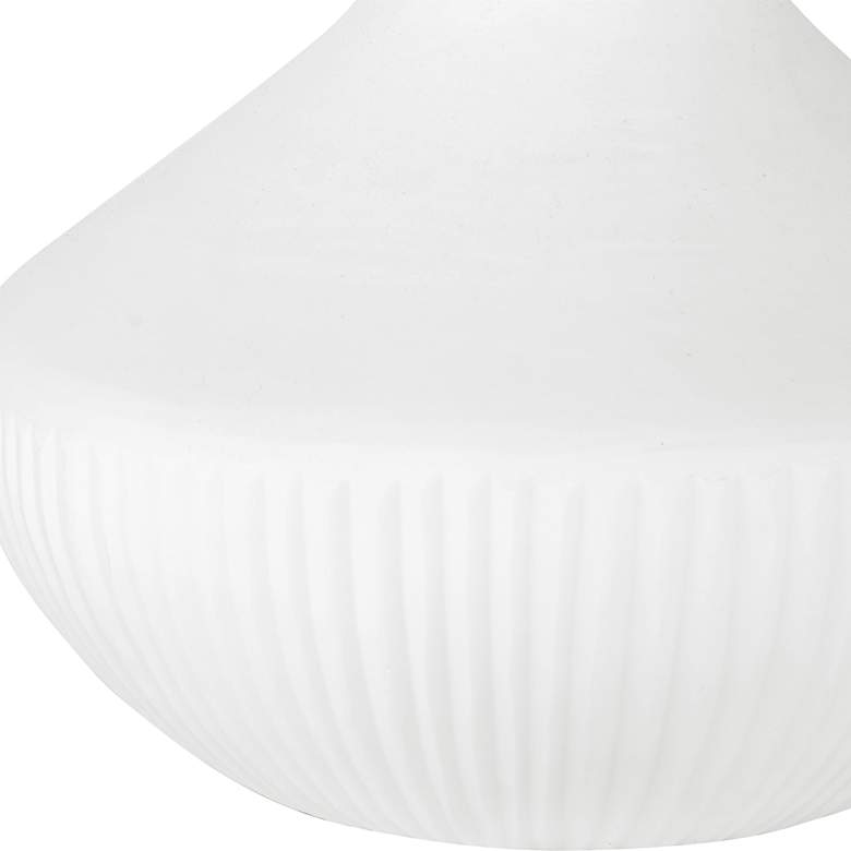 Image 7 Uttermost Apothecary 12" High Satin White Vases Set of 3 more views