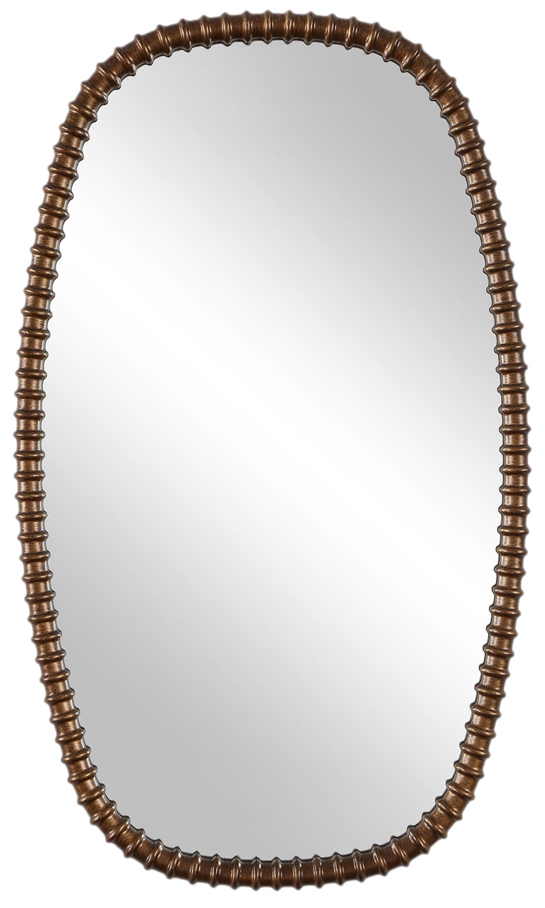 Thumbnail1 of Uttermost Apphia 22" x 37" Bronze Framed Wall Mirror