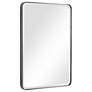 Uttermost Aramis Silver Leaf 24" x 36" Vanity Wall Mirror