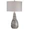 Uttermost Arapahoe 29" Rust Brown and Light Gray Ceramic Table Lamp