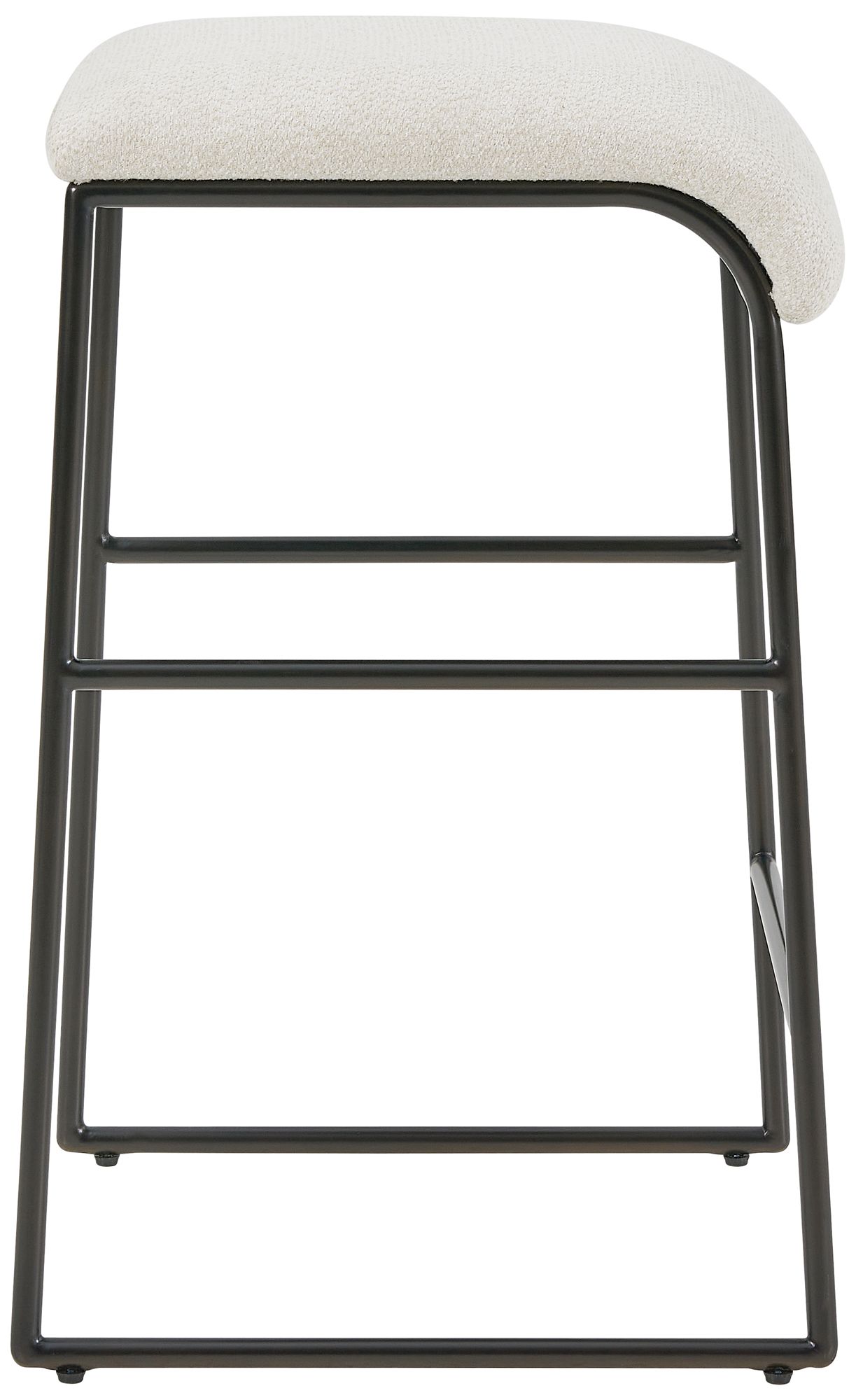 Uttermost Arcane Ecru Polyester 26" Counter Stool