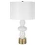 4_Uttermost Architect 29 1/4" High Ivory Gloss Glaze Ceramic Table Lamp more views