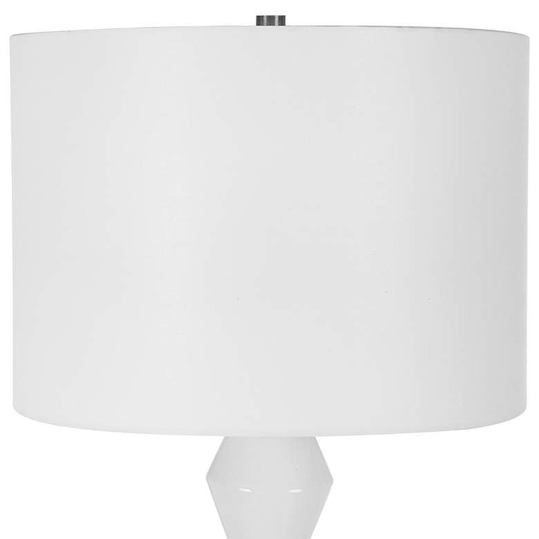 Image 6 Uttermost Architect 29 1/4" High Ivory Gloss Glaze Ceramic Table Lamp more views