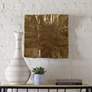 1_Uttermost Archive 19" Square Brass Metal Wall Art