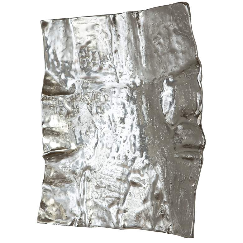 Image 4 Uttermost Archive 19" Square Nickel Metal Wall Art more views