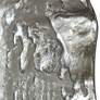 5_Uttermost Archive 19" Square Nickel Metal Wall Art more views