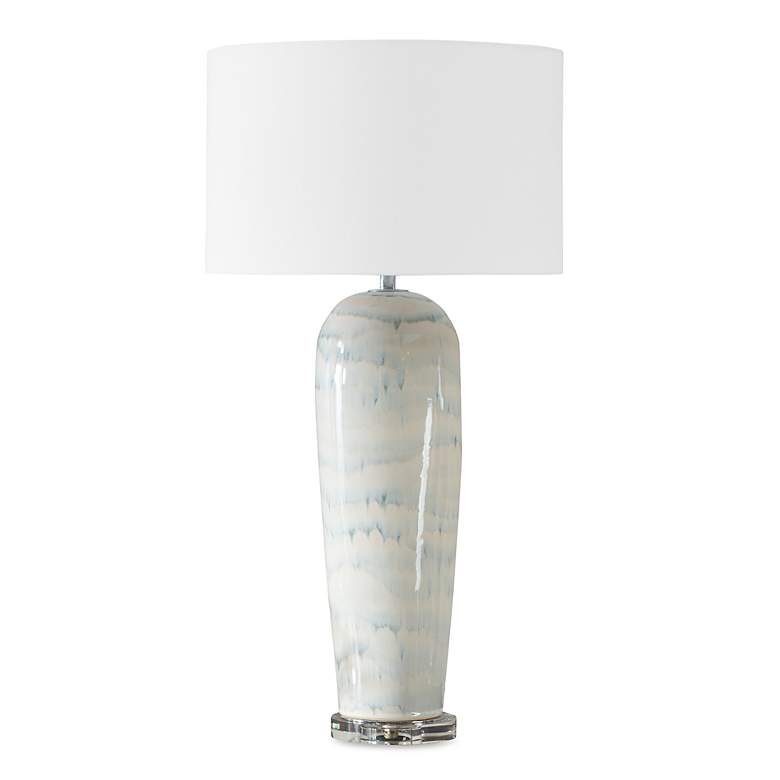 Image 4 Uttermost Arden 32 1/2" White Ceramic Table Lamp more views