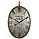 Uttermost Argento 34 1/2" High Champagne Silver Clock